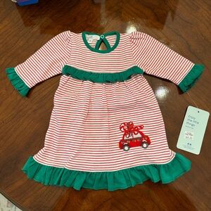NWT Magnolia Baby Jolly Buggy Dress (Christmas)